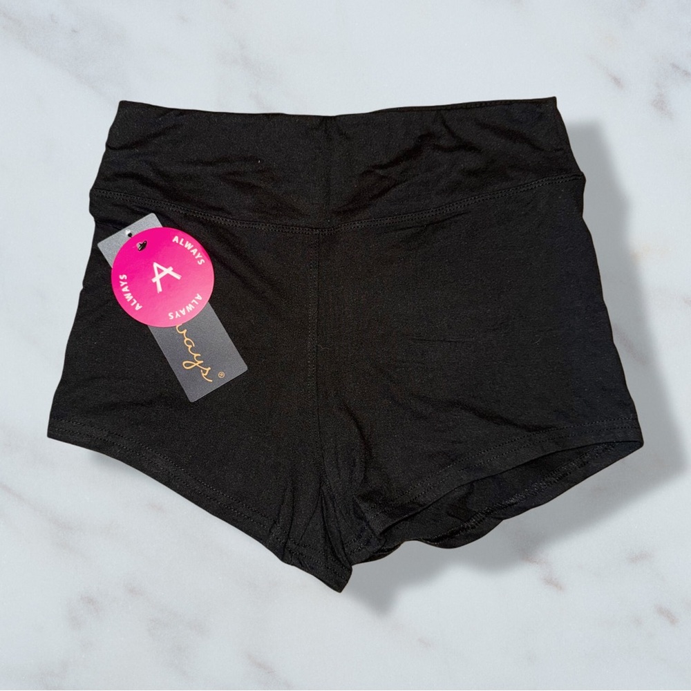 Always Black Kids Dance Shorts